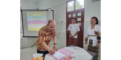 Pengukuhan dan Pelantikan Tim Komunitas Belajar SLB C Budi Asih